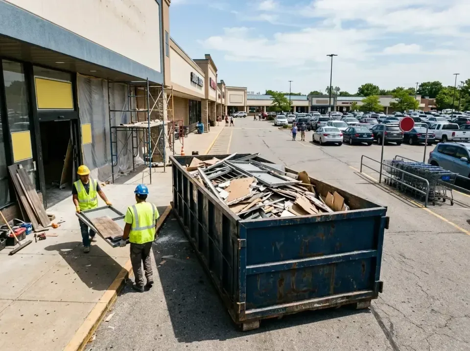 retail-store-renovation-debris-003 — frequently asked questions, Roll-off Dumpster Rentals in Union City, TN